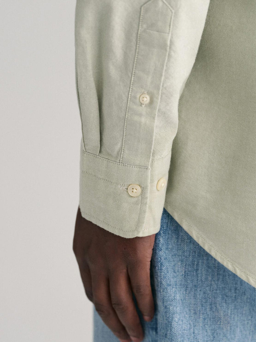 Mens Milky Matcha Classic Oxford Shirt