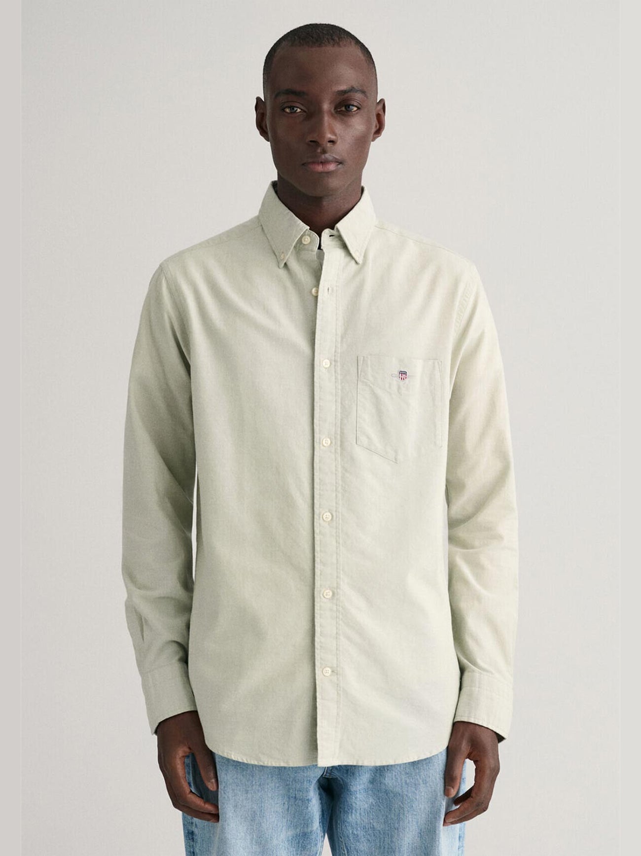 Mens Milky Matcha Classic Oxford Shirt