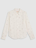 Womens Lou Ditsy Floralv5 Egret The Classic Shirt