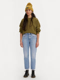 Womens Oxnard Athens Pushed 501 Crop Jean