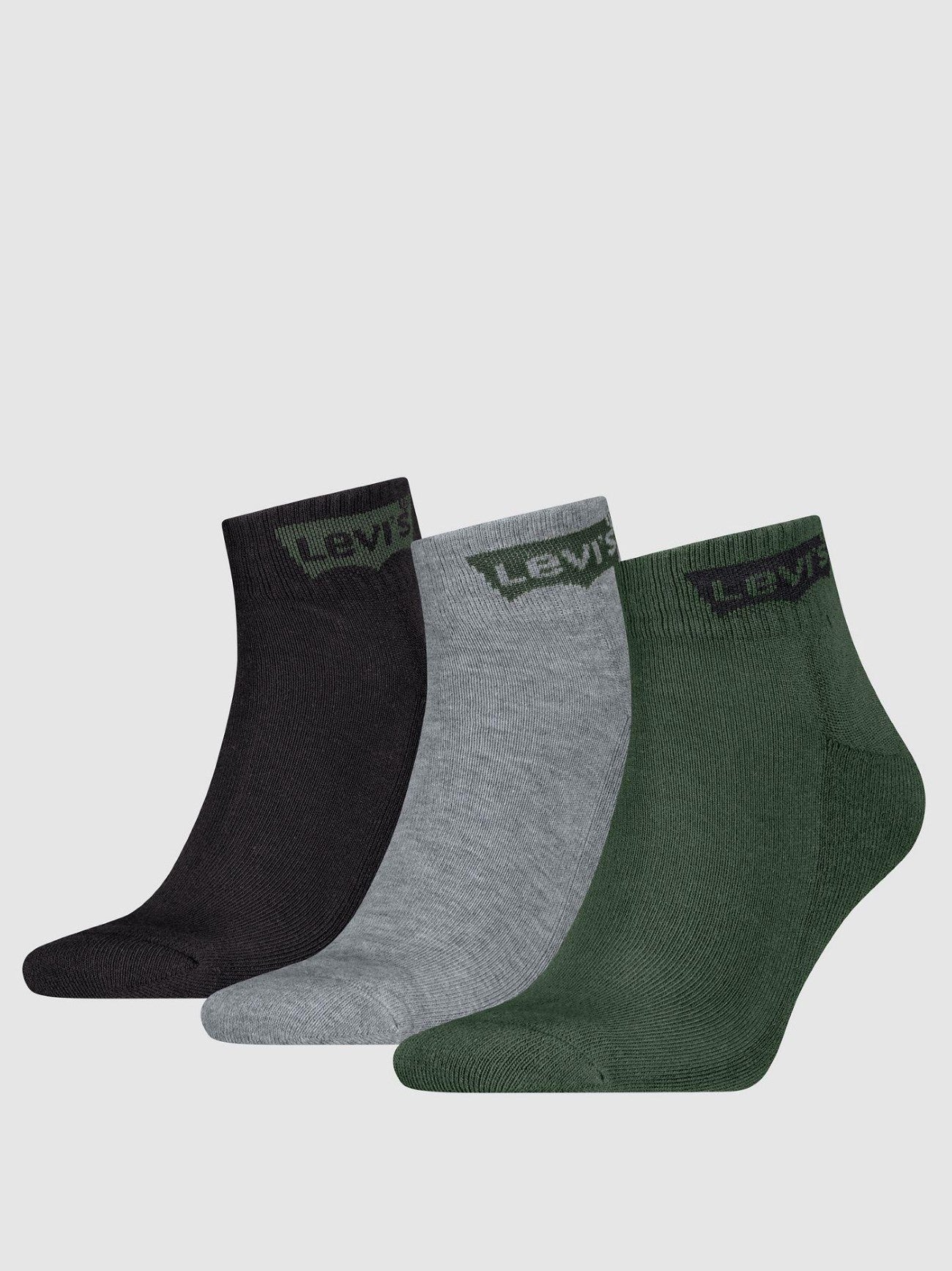 Mens Mid Cut Batwing Socks