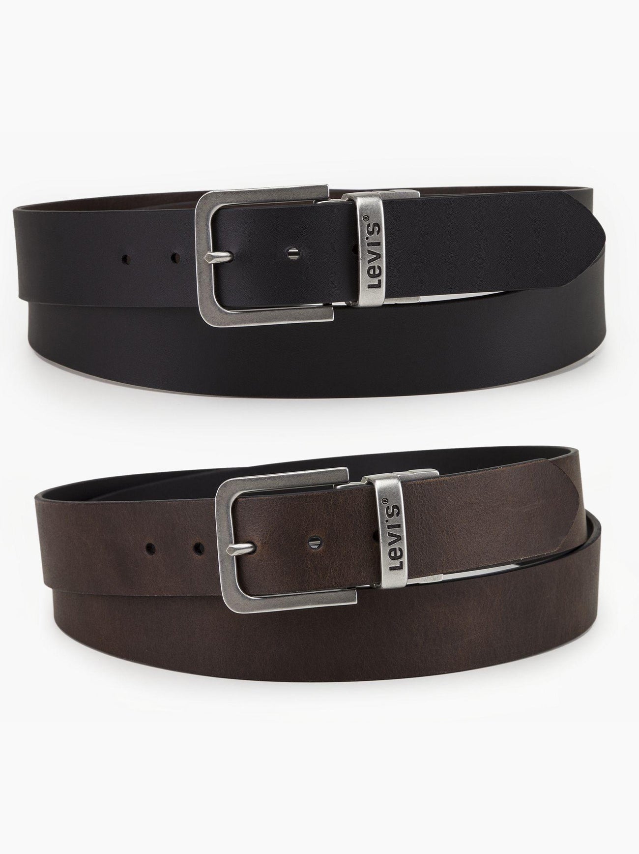 Mens Legacy Reversible Plus Leather Belt