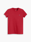 Womens Script Red Perfect T-Shirt