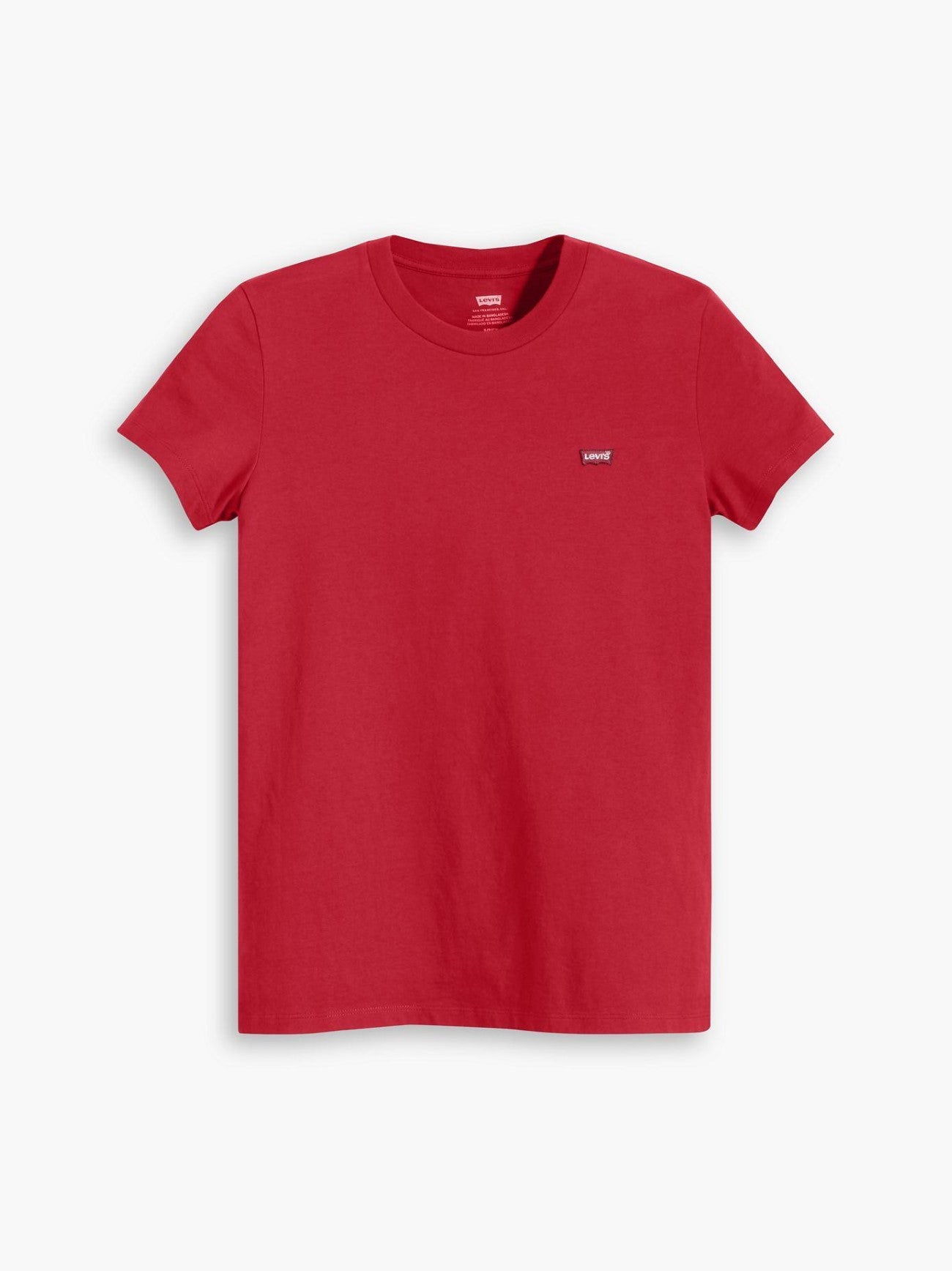 Womens Script Red Perfect T-Shirt