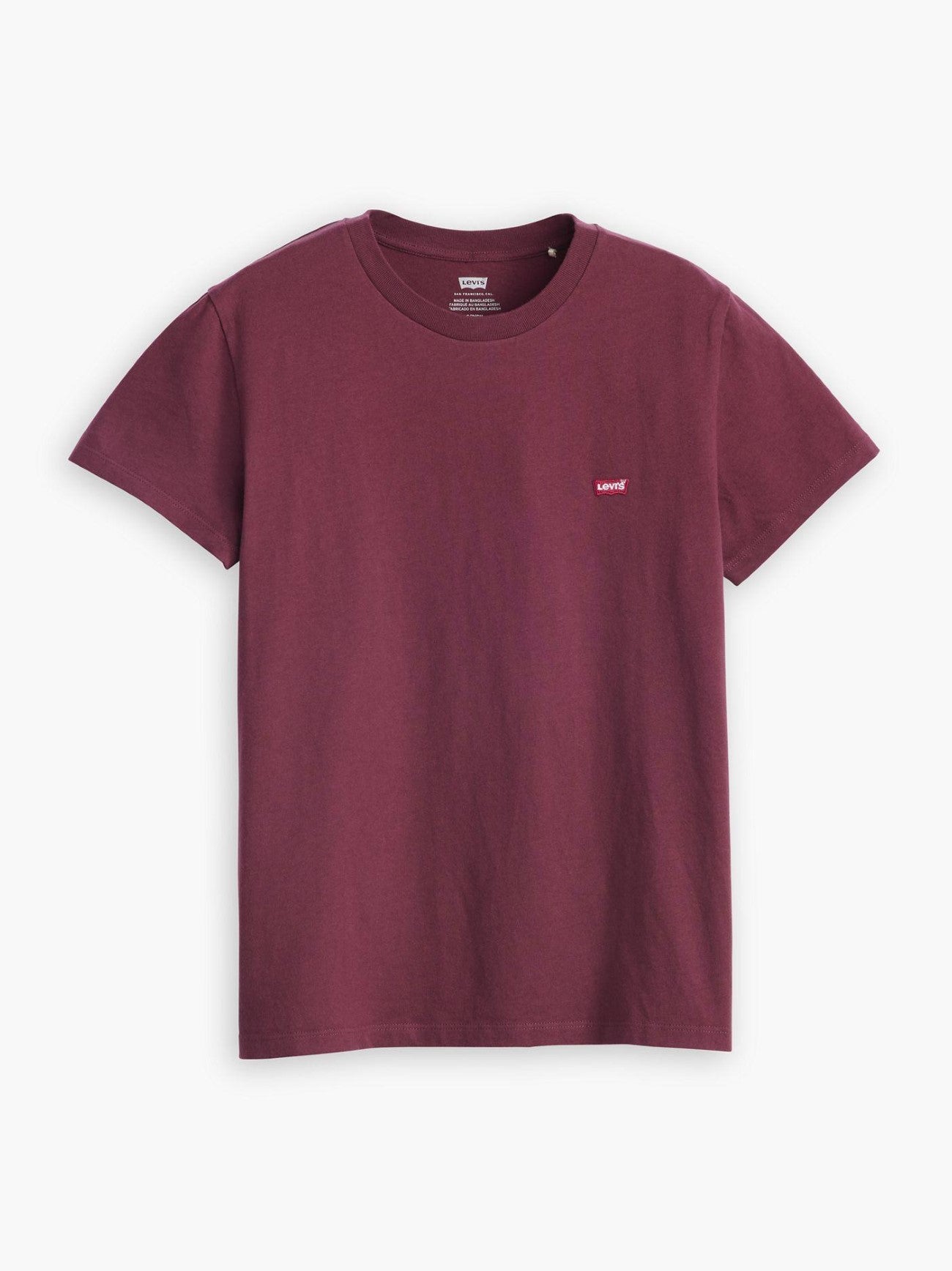 Womens Burgundy Perfect T-Shirt