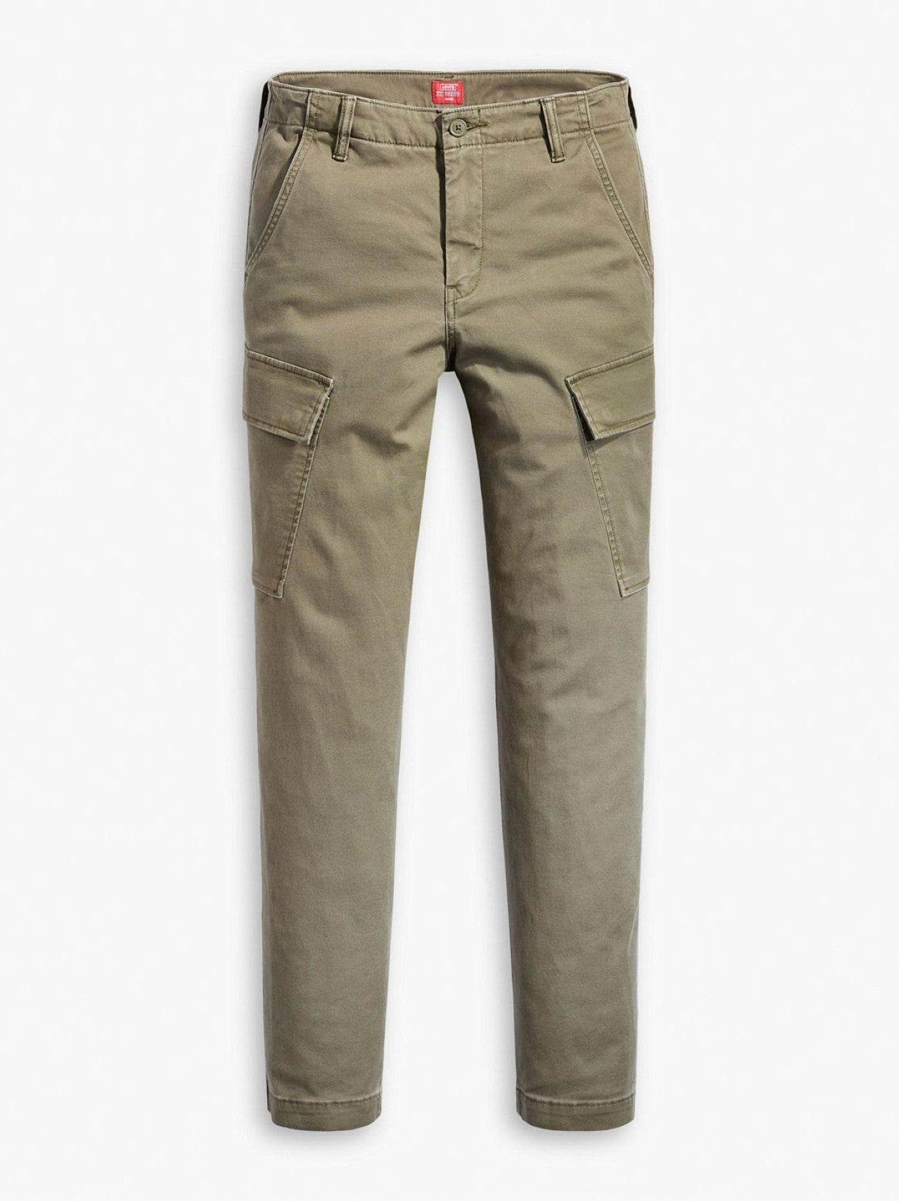 Mens Olive Night Cargo Taper Jean