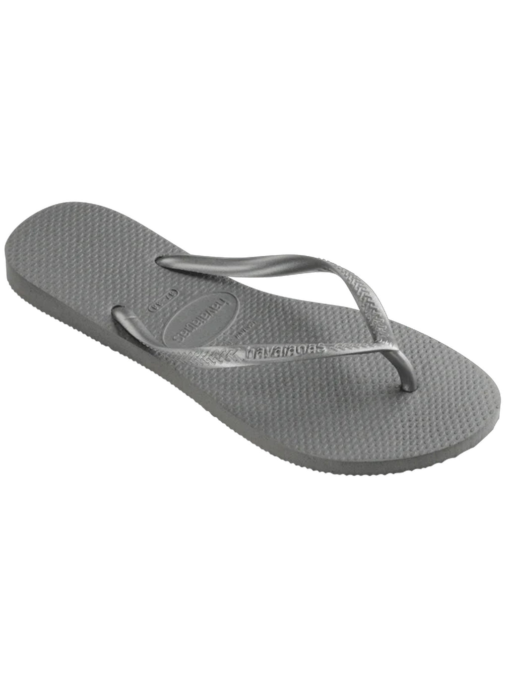 Womens Steel Grey Slim Slide