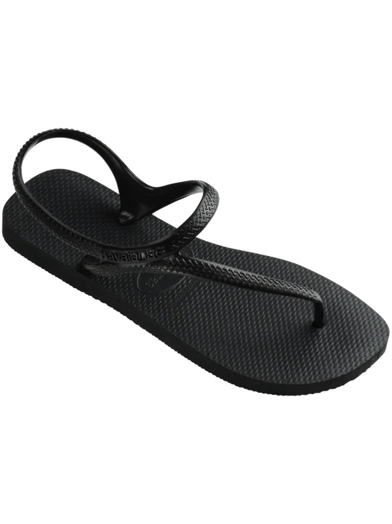 Unisex Black Urban Flash Flip Flop