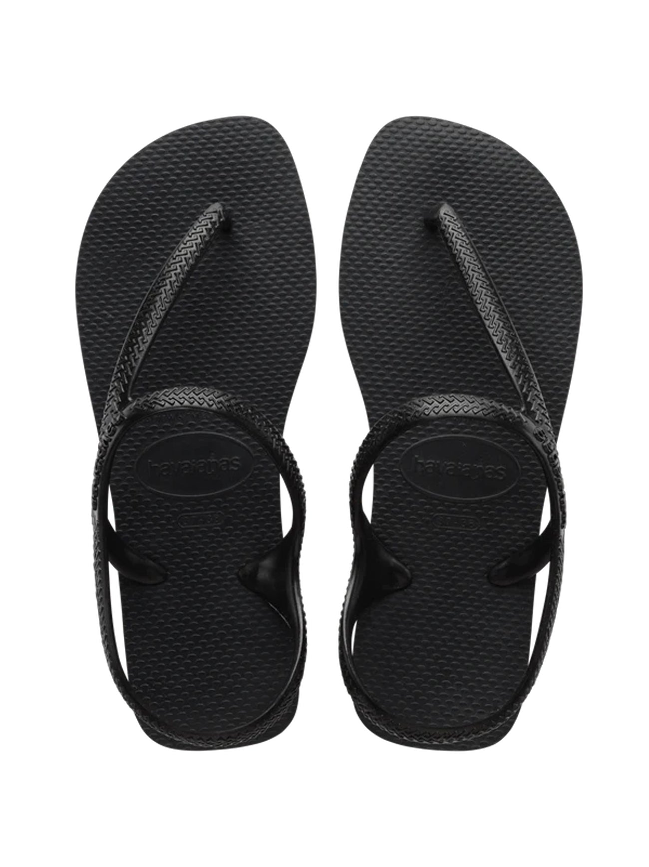 Unisex Black Urban Flash Flip Flop