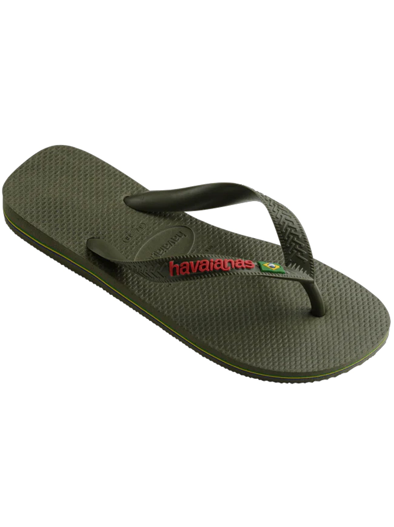 Unisex Green Logo Brasil Slide