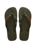 Unisex Green Logo Brasil Slide