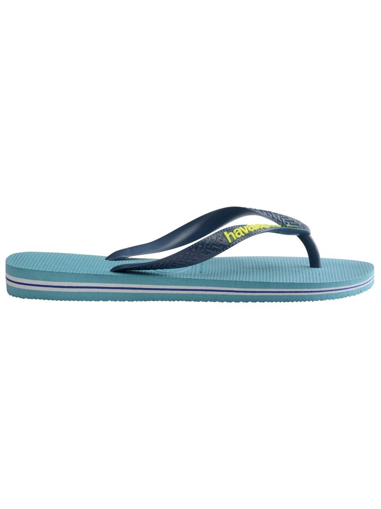 Unisex Nautical Blue Logo Brasil Slide