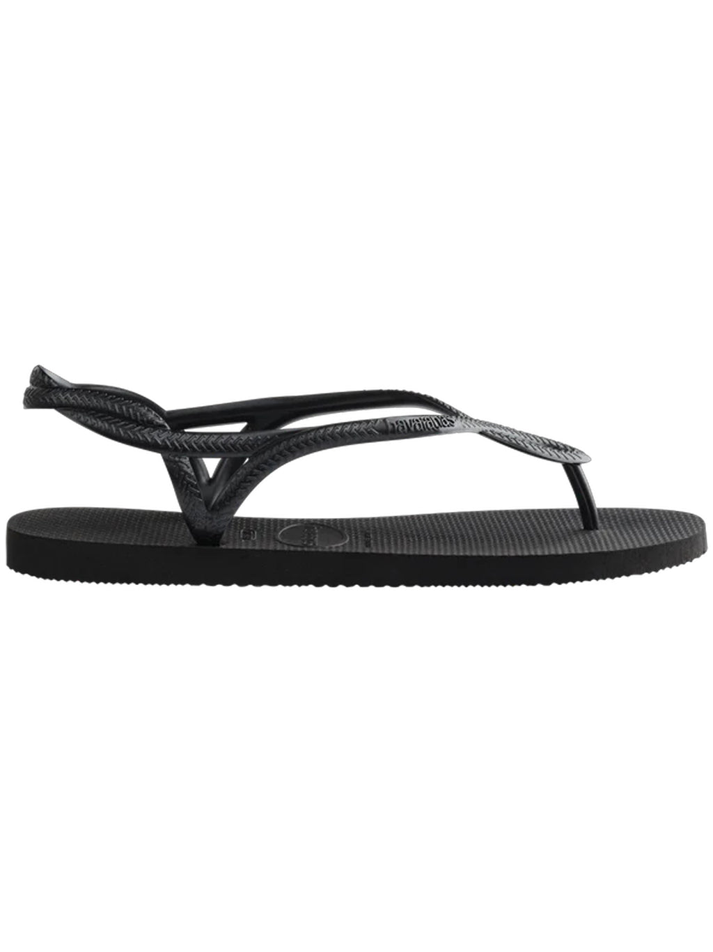 Womens Black Luna Flip Flop