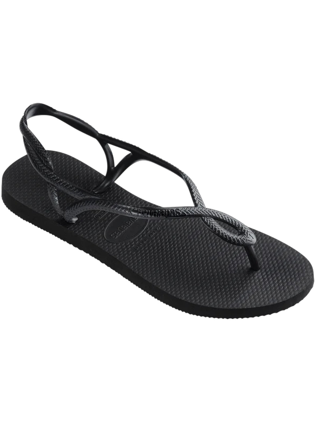 Womens Black Luna Flip Flop