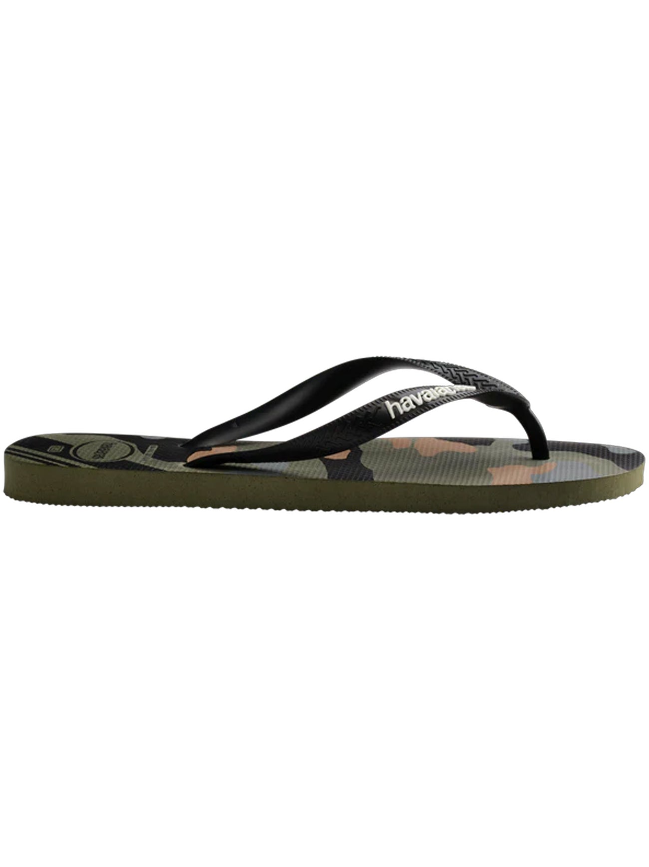 Unisex Camo Green Top Flip Flop