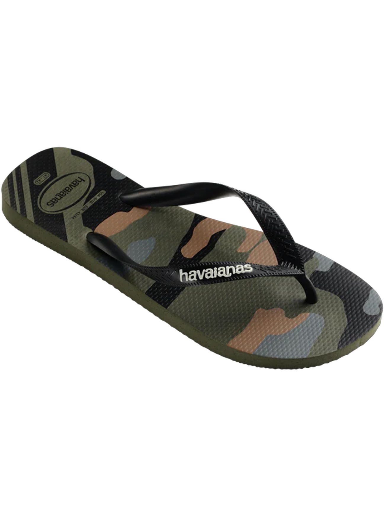 Unisex Camo Green Top Flip Flop