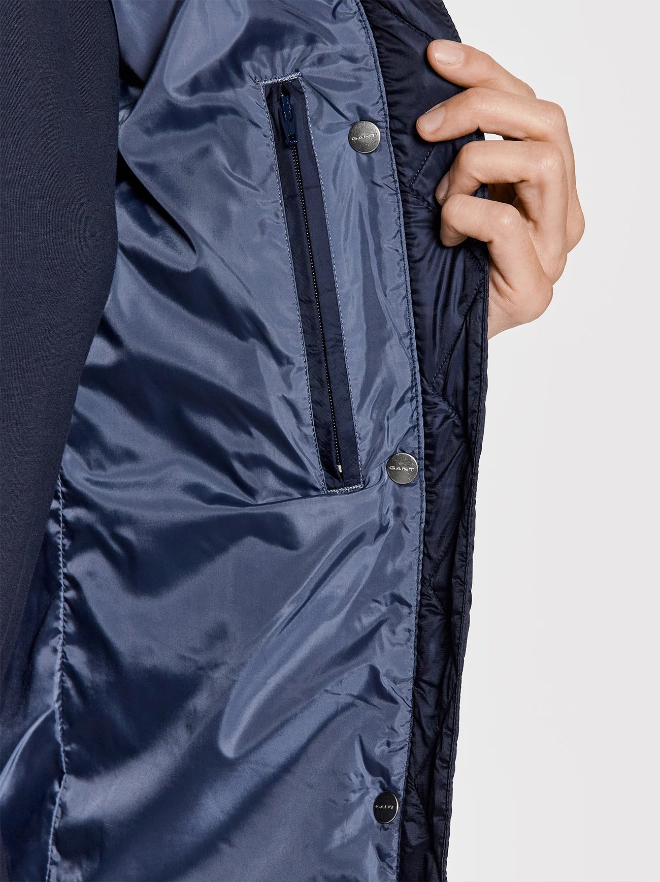 Womens Evening Blue Light Down Jacket