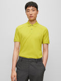 Mens Bright Green Pallas Polo Shirt