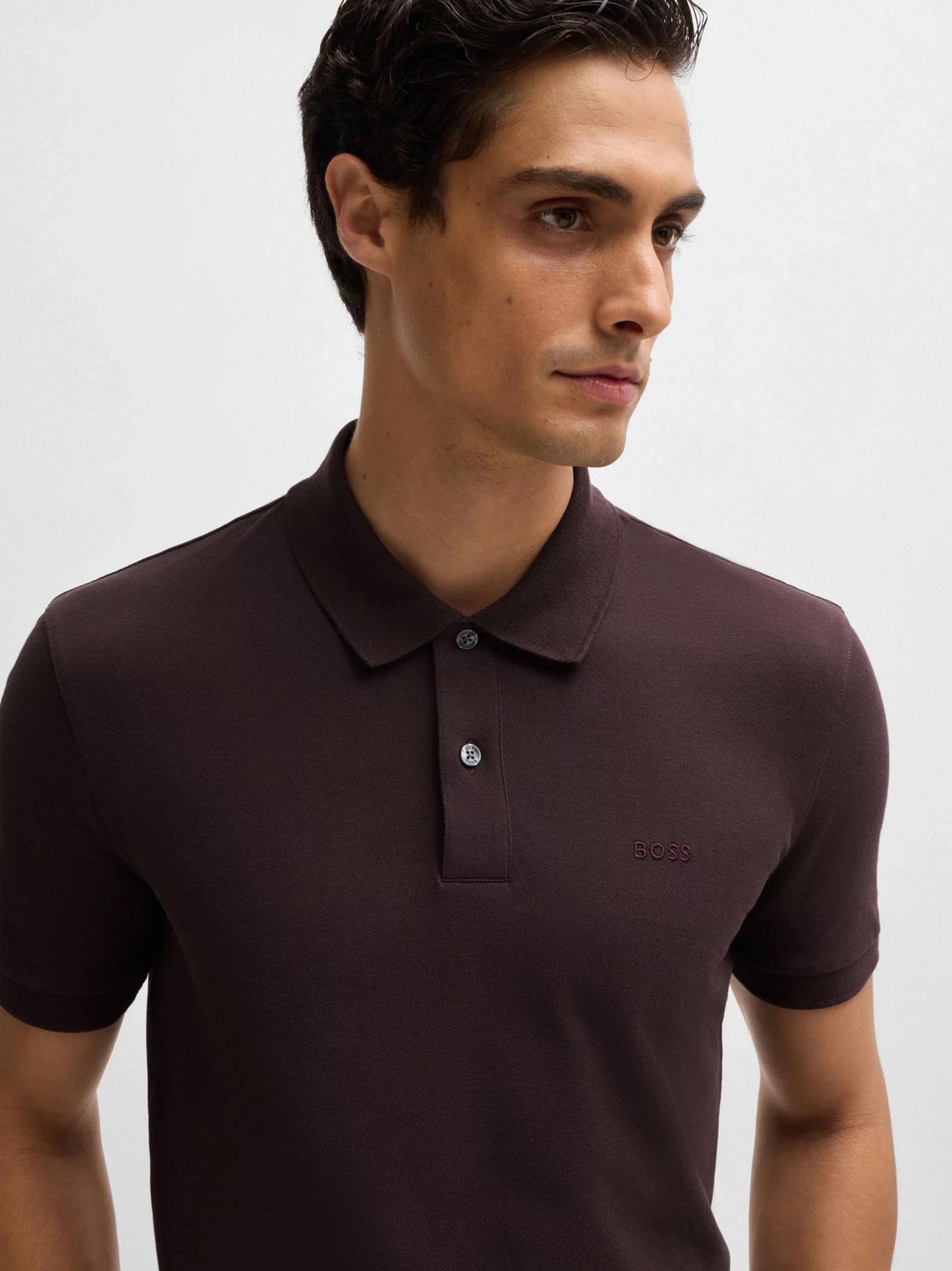 Mens Open Red Pallas Polo Shirt