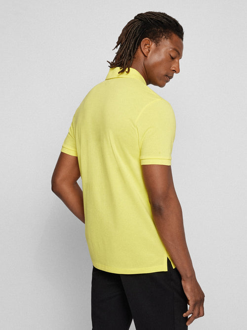 Mens Bright Yellow Pallas Polo Shirt