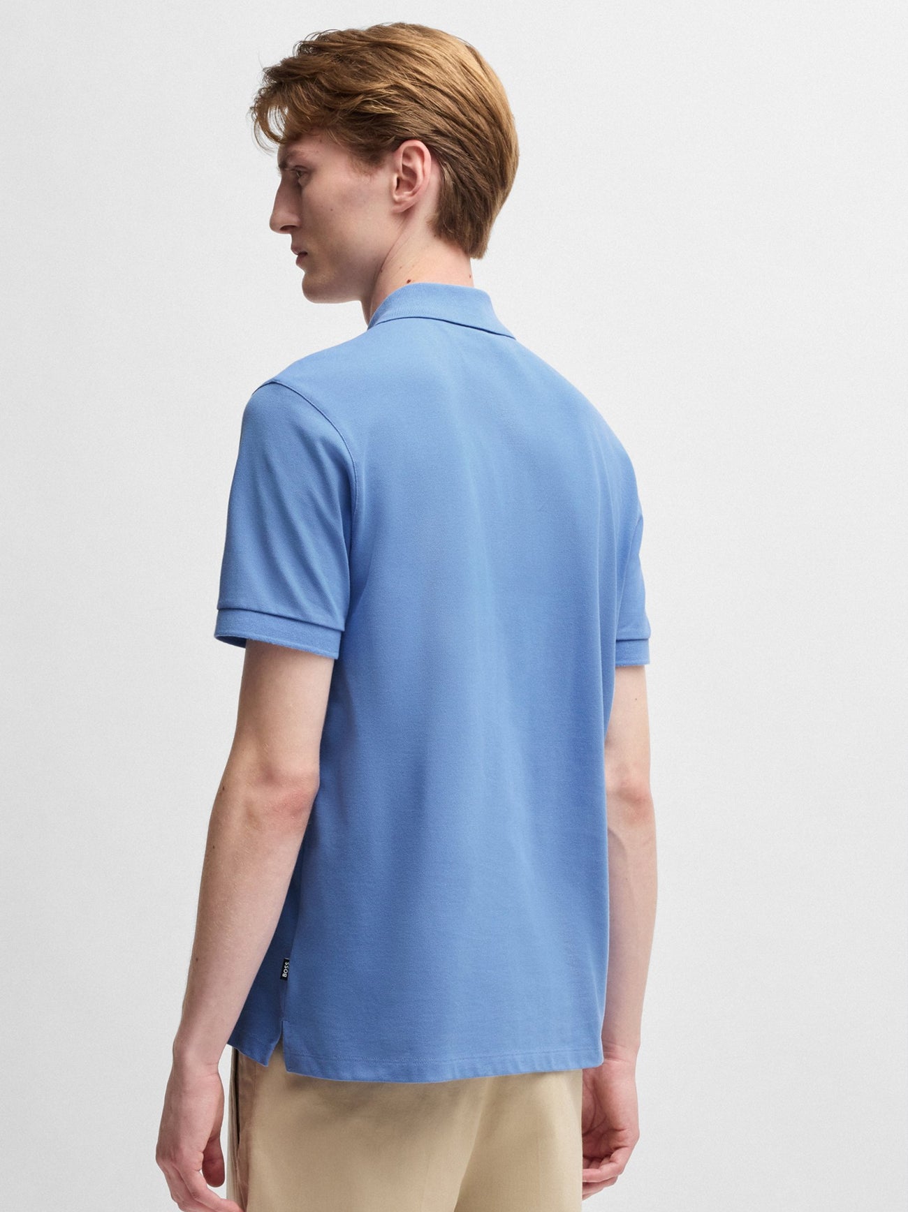 Mens Bright Blue Pallas Polo Shirt