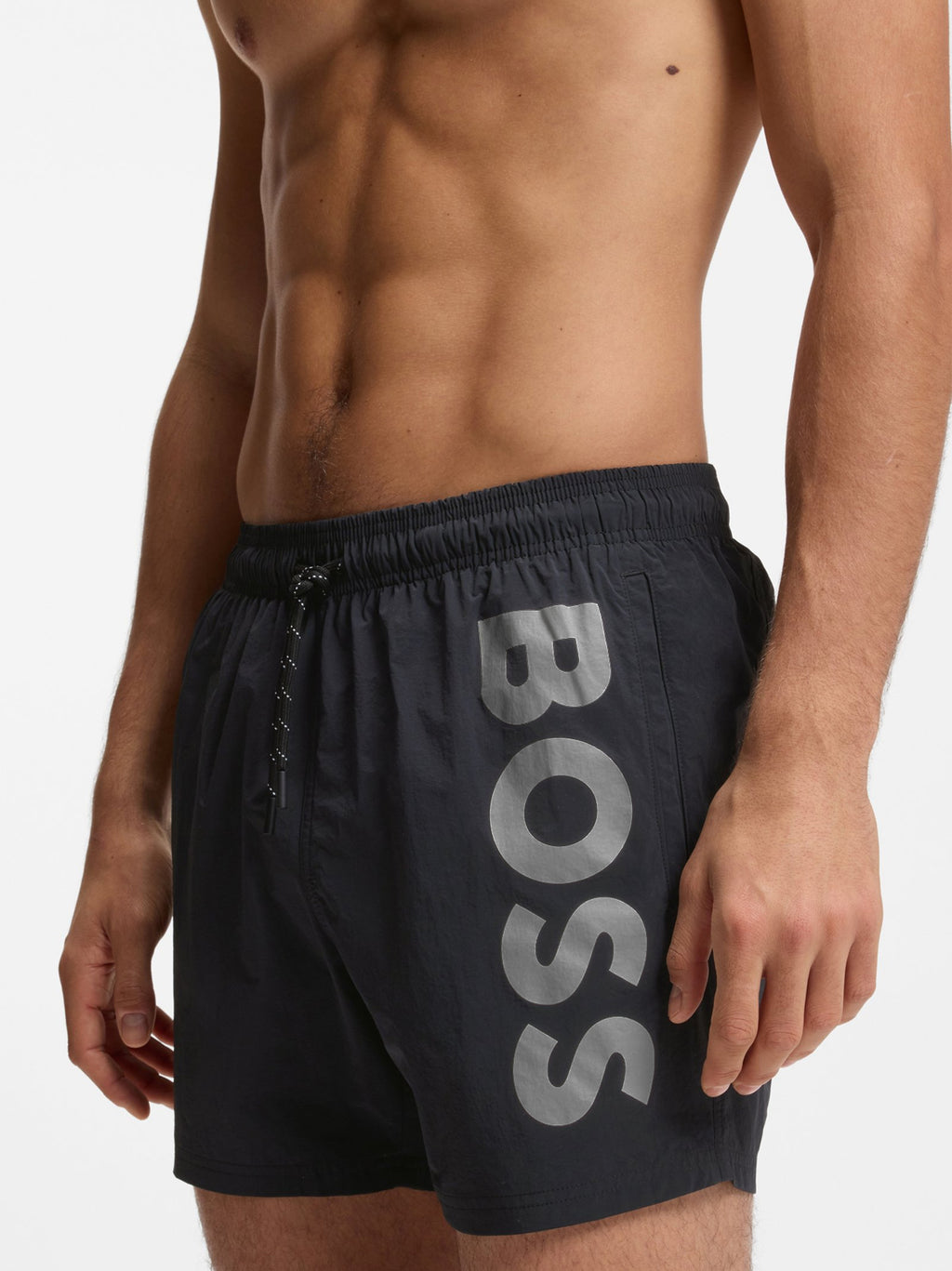 Mens Black Octopus Swim Short