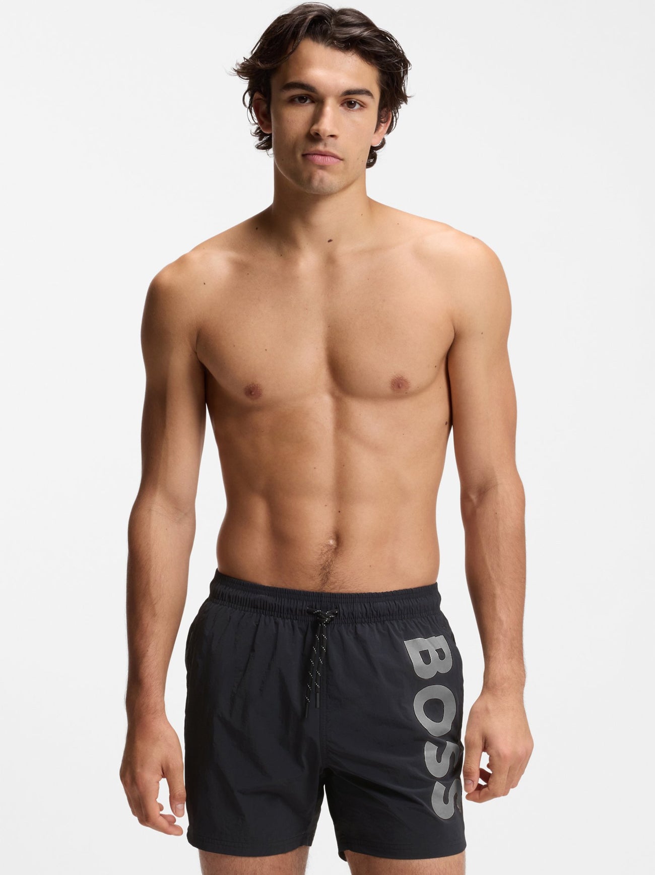 Mens Black Octopus Swim Short