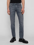 Mens Medium Grey Delaware Slim Fit Jean