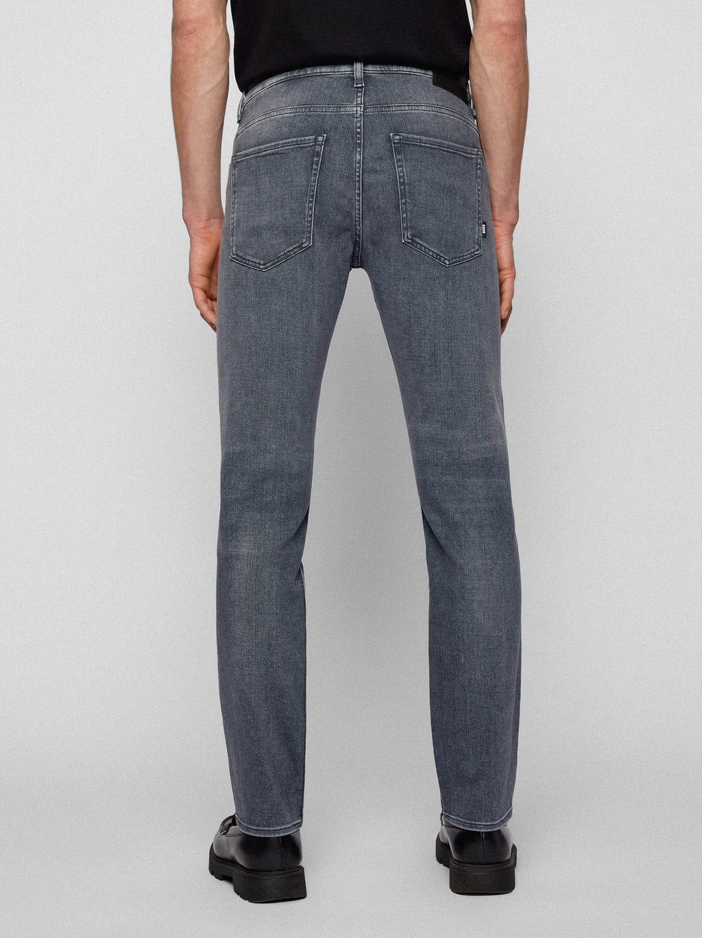 Mens Medium Grey Delaware Slim Fit Jean