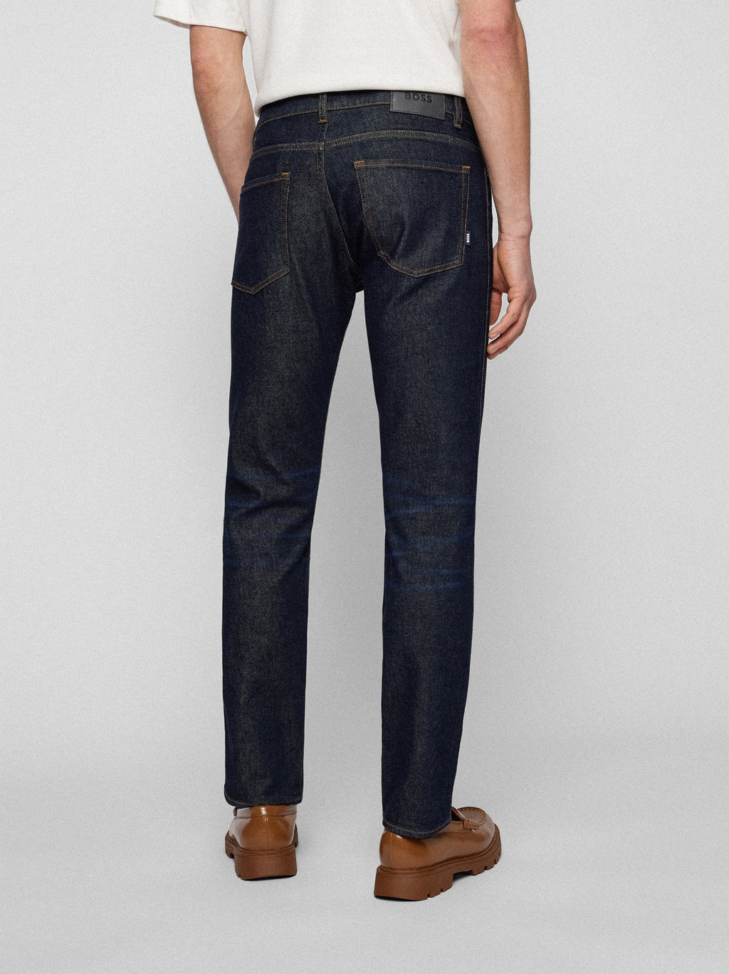 Mens Medium Blue Delaware Slim Fit Jean