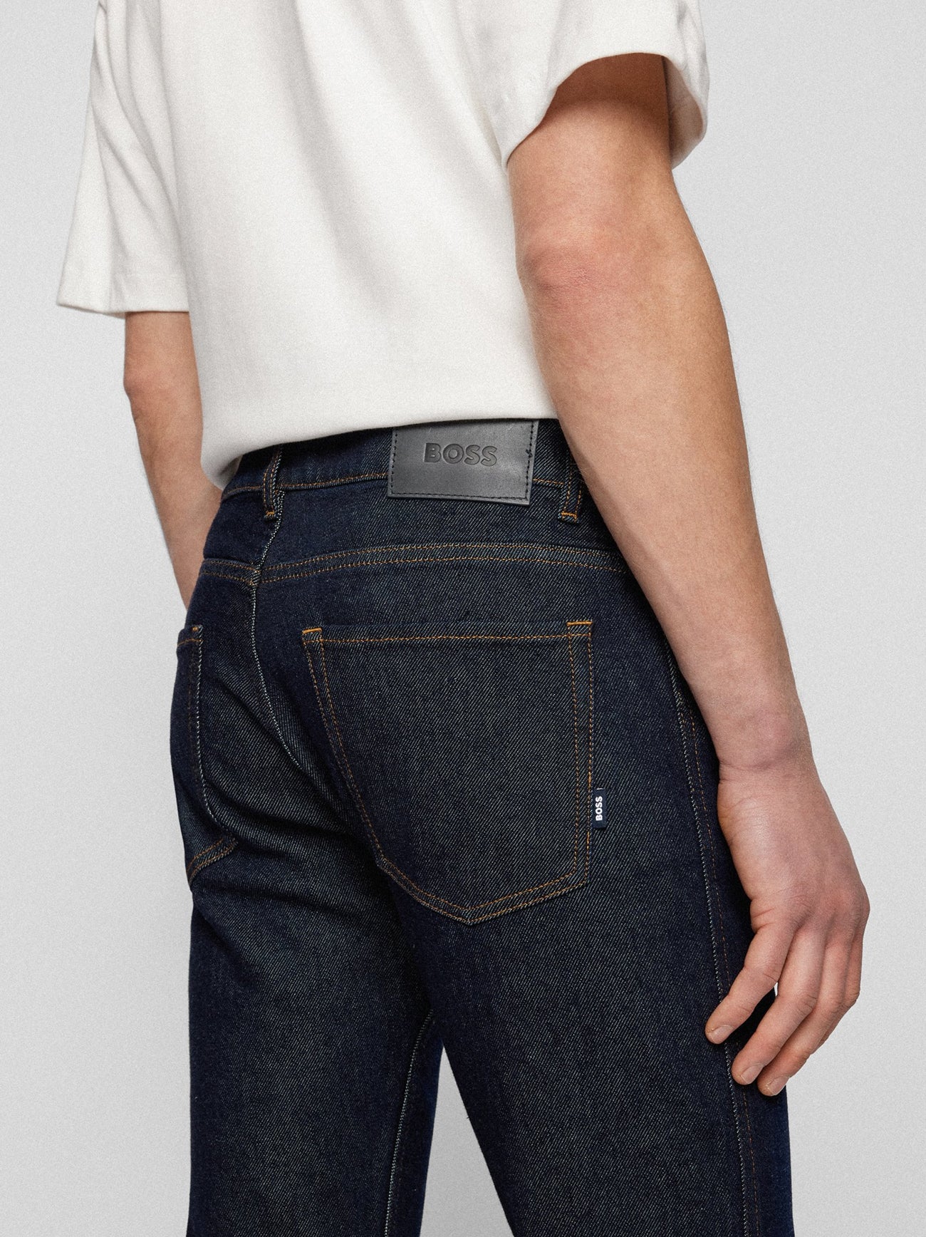 Mens Medium Blue Delaware Slim Fit Jean