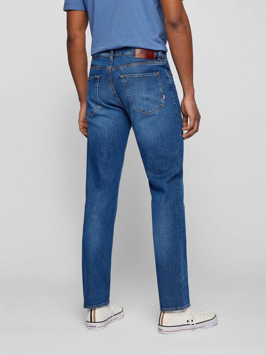 Mens Navy Maine Regular Fit Jean