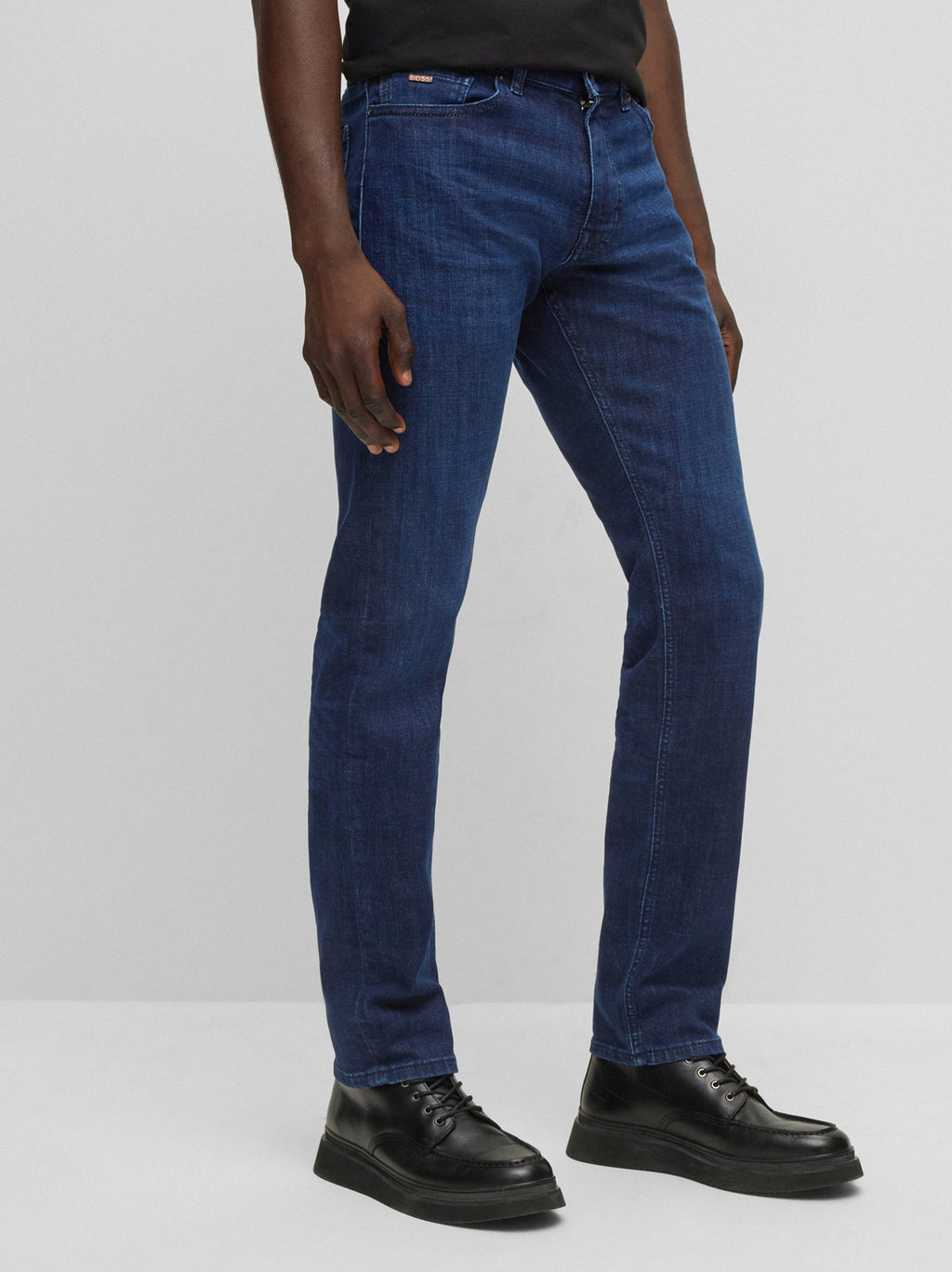 Mens Navy Delaware BC Slim Fit Jean