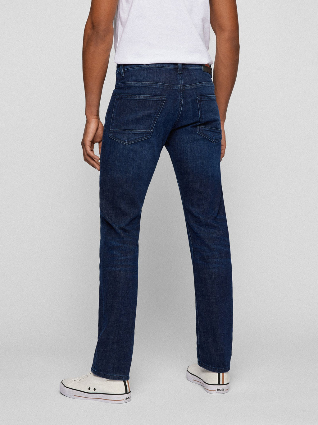 Mens Navy Delaware BC Slim Fit Jean