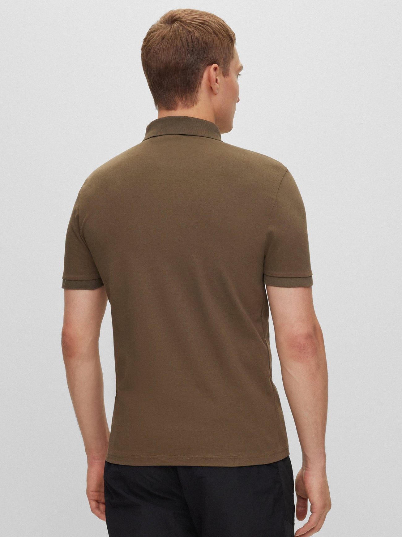 Mens Dark Green Passenger Polo Shirt