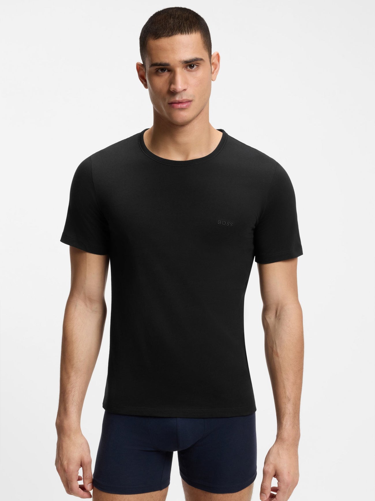 Mens Black 3-Pack Classic T-Shirt