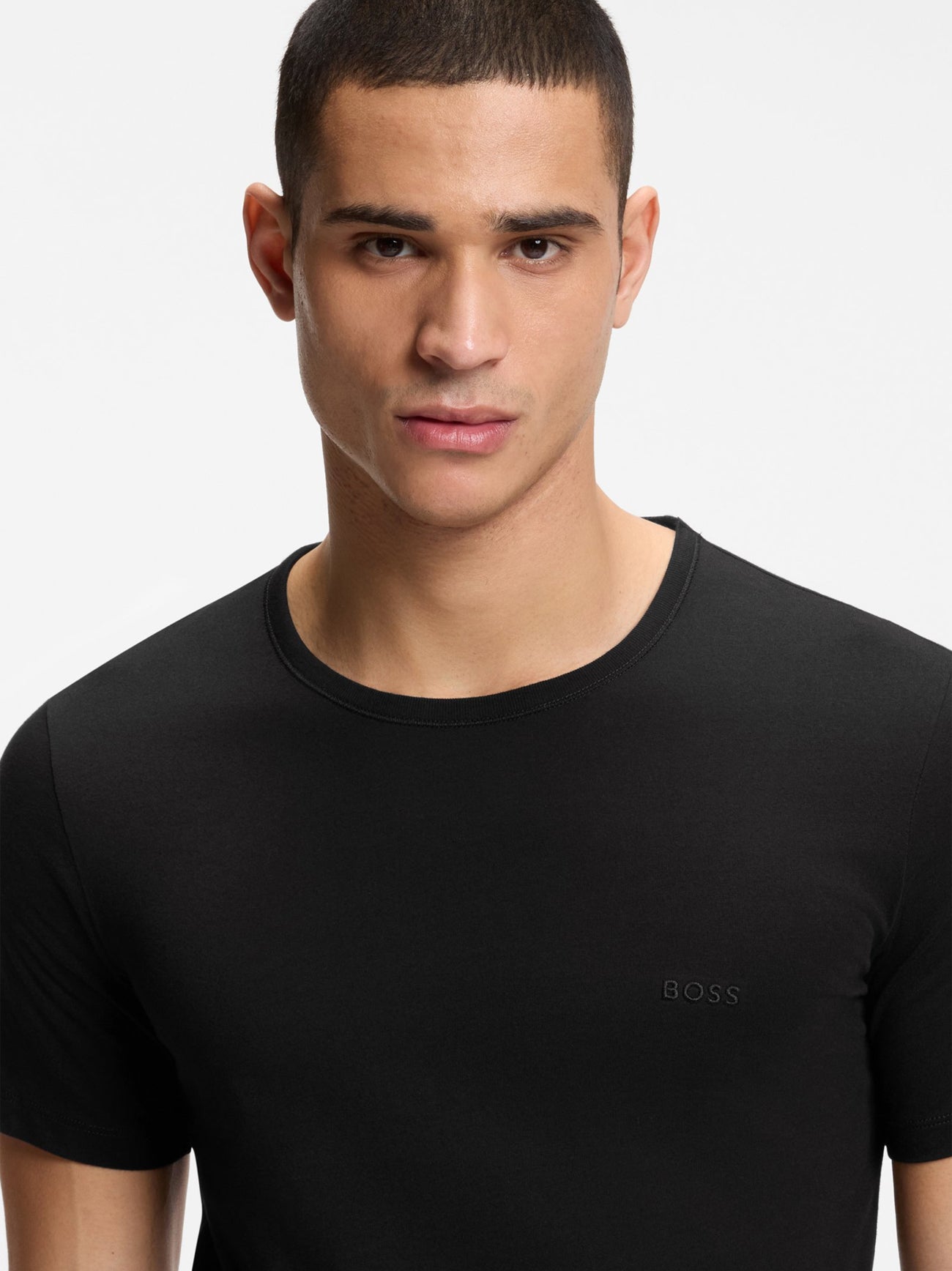 Mens Black 3-Pack Classic T-Shirt