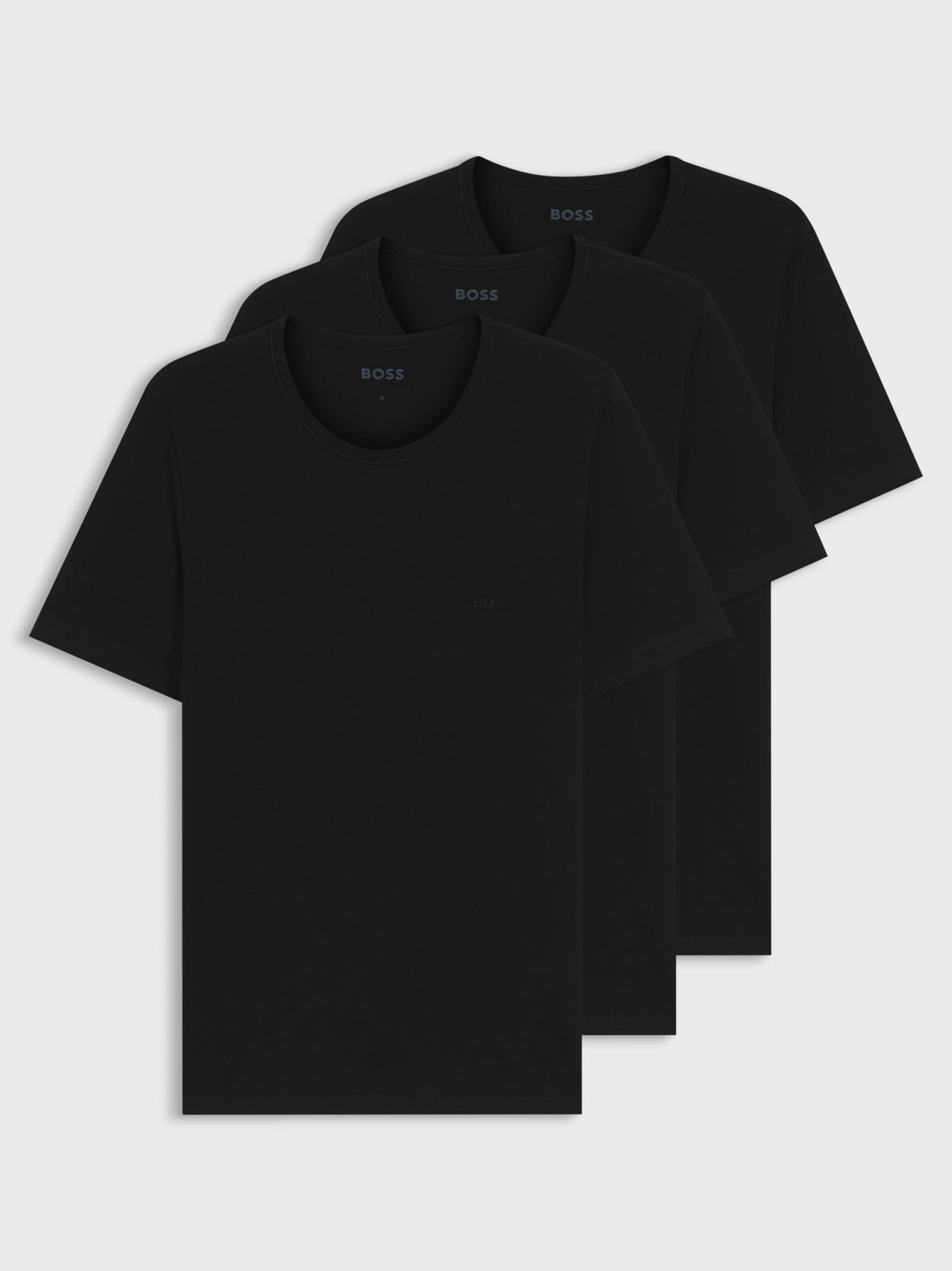 Mens Black 3-Pack Classic T-Shirt
