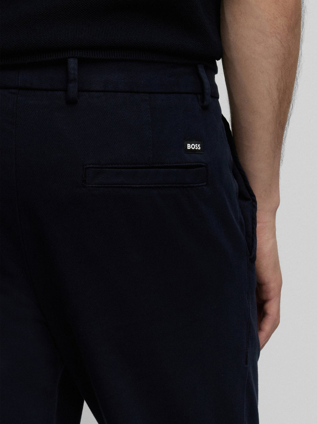 Mens Dark Blue Kane-L Straight Pant