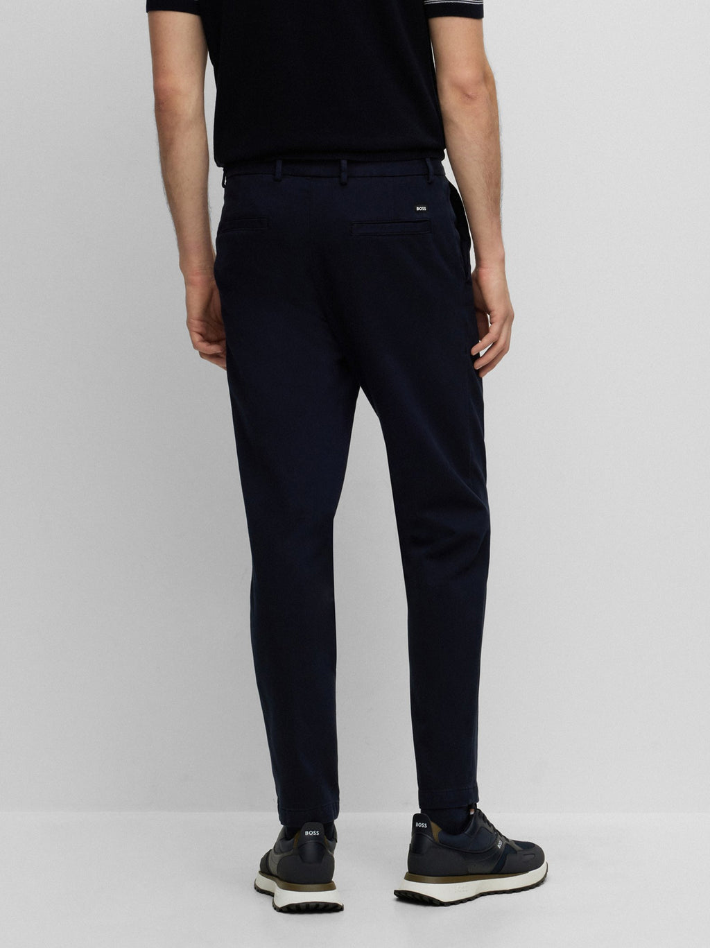 Mens Dark Blue Kane-L Straight Pant