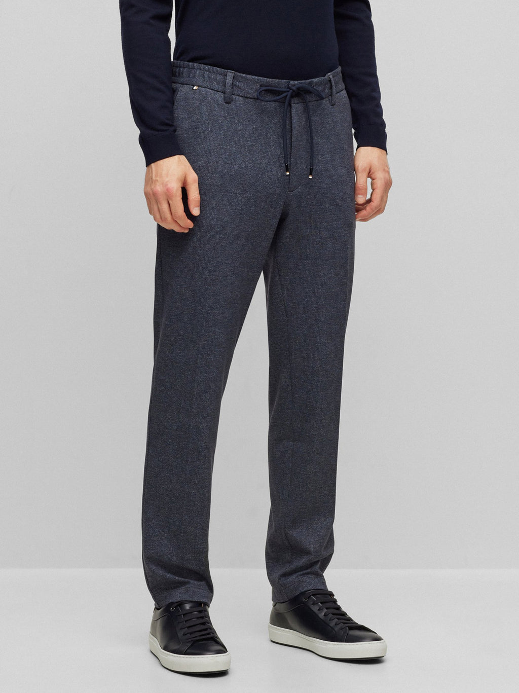Mens Dark Blue Kane Ds Straight Leg Pant