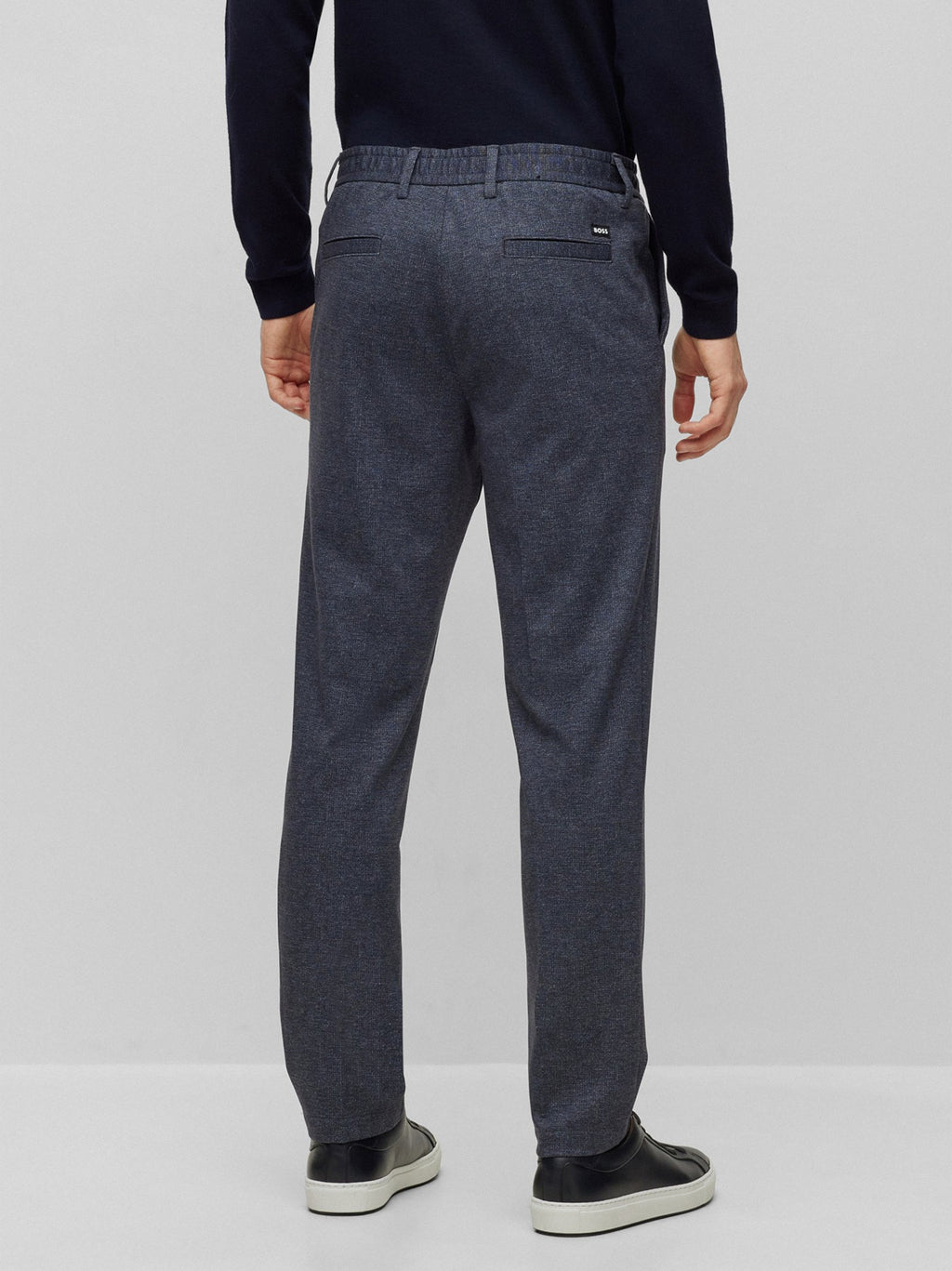Mens Dark Blue Kane Ds Straight Leg Pant