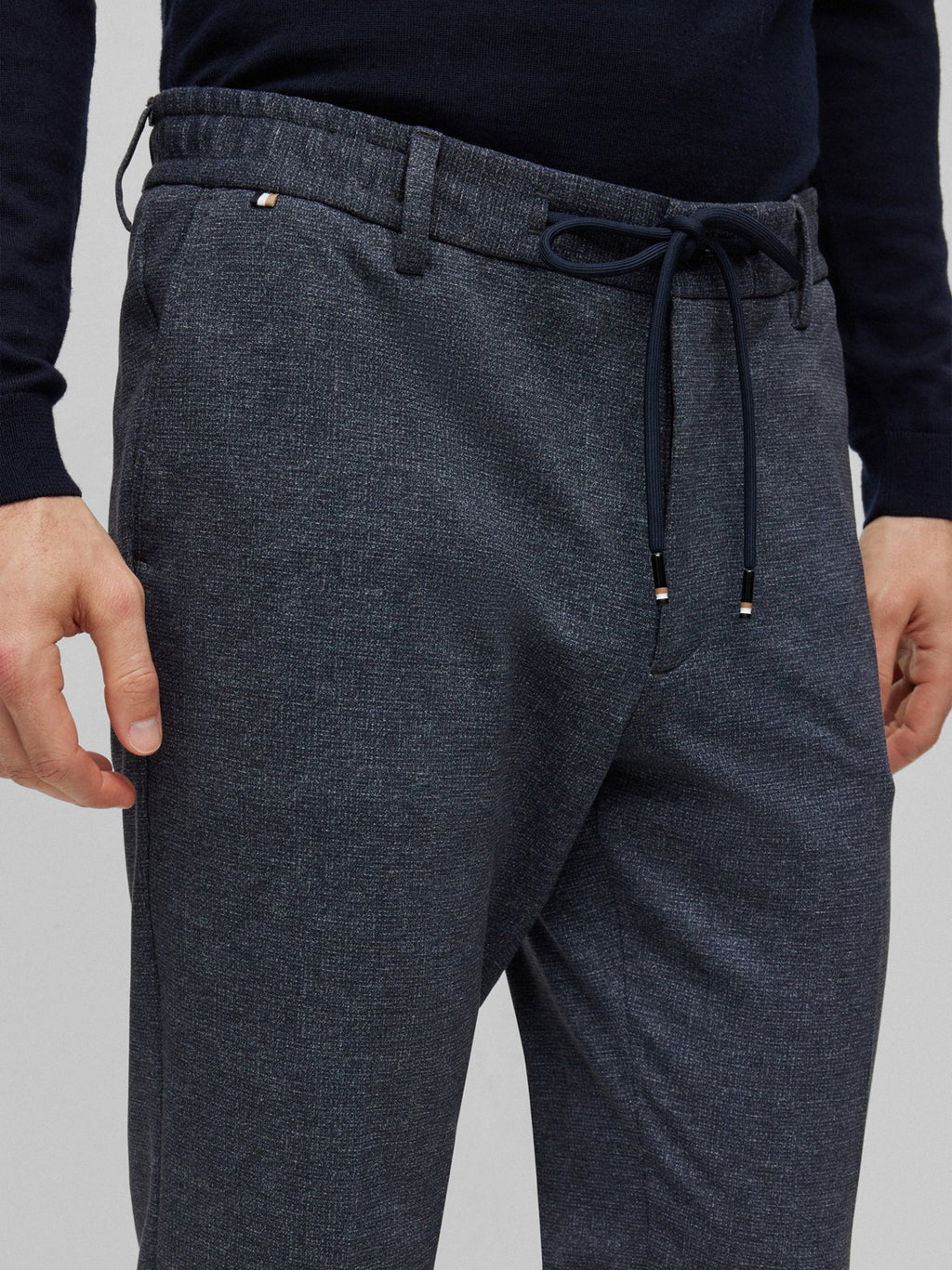 Mens Dark Blue Kane Ds Straight Leg Pant