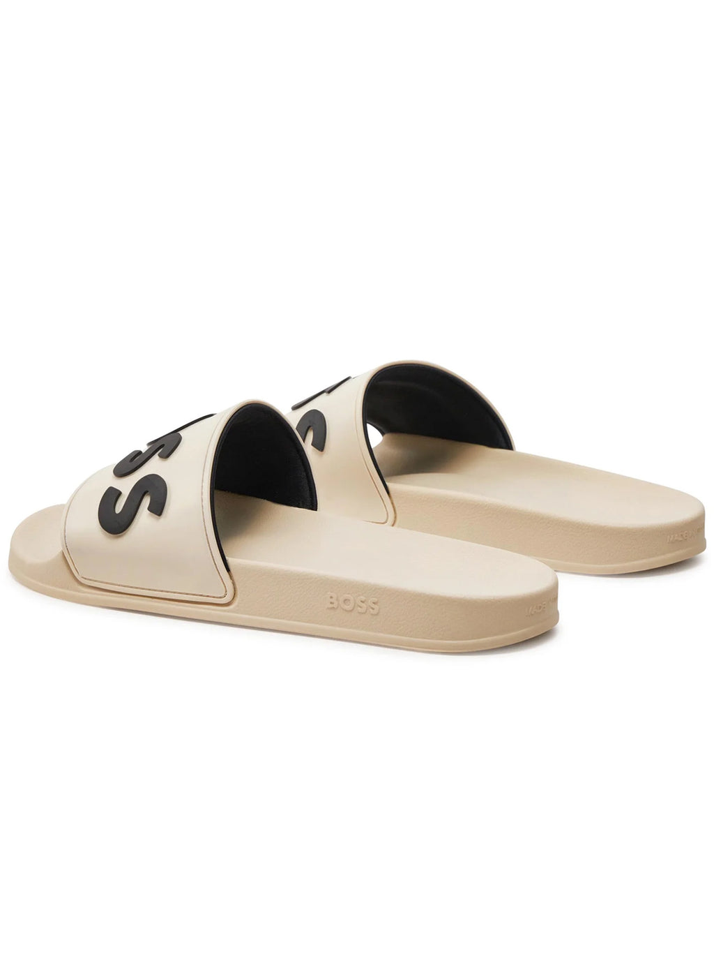 Mens Open White Kirk Slide
