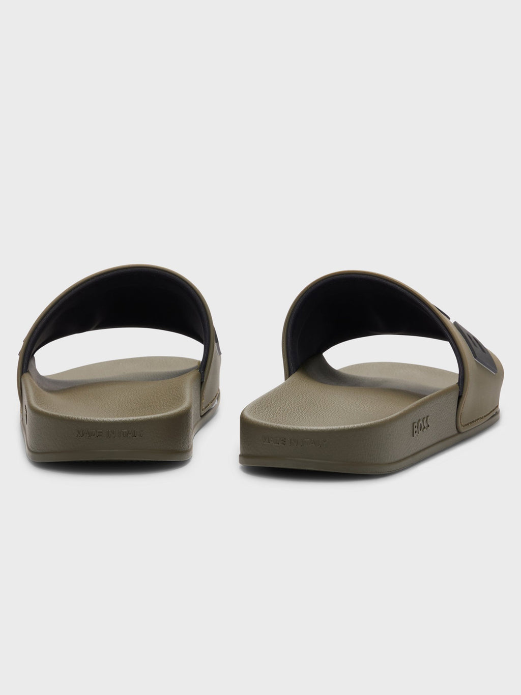Mens Open Green Kirk Slide