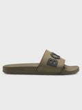 Mens Open Green Kirk Slide