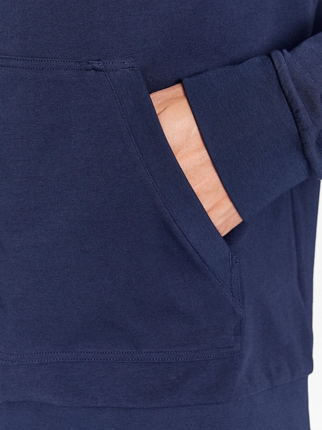 Mens Dark Blue Linked Zip Track Jacket