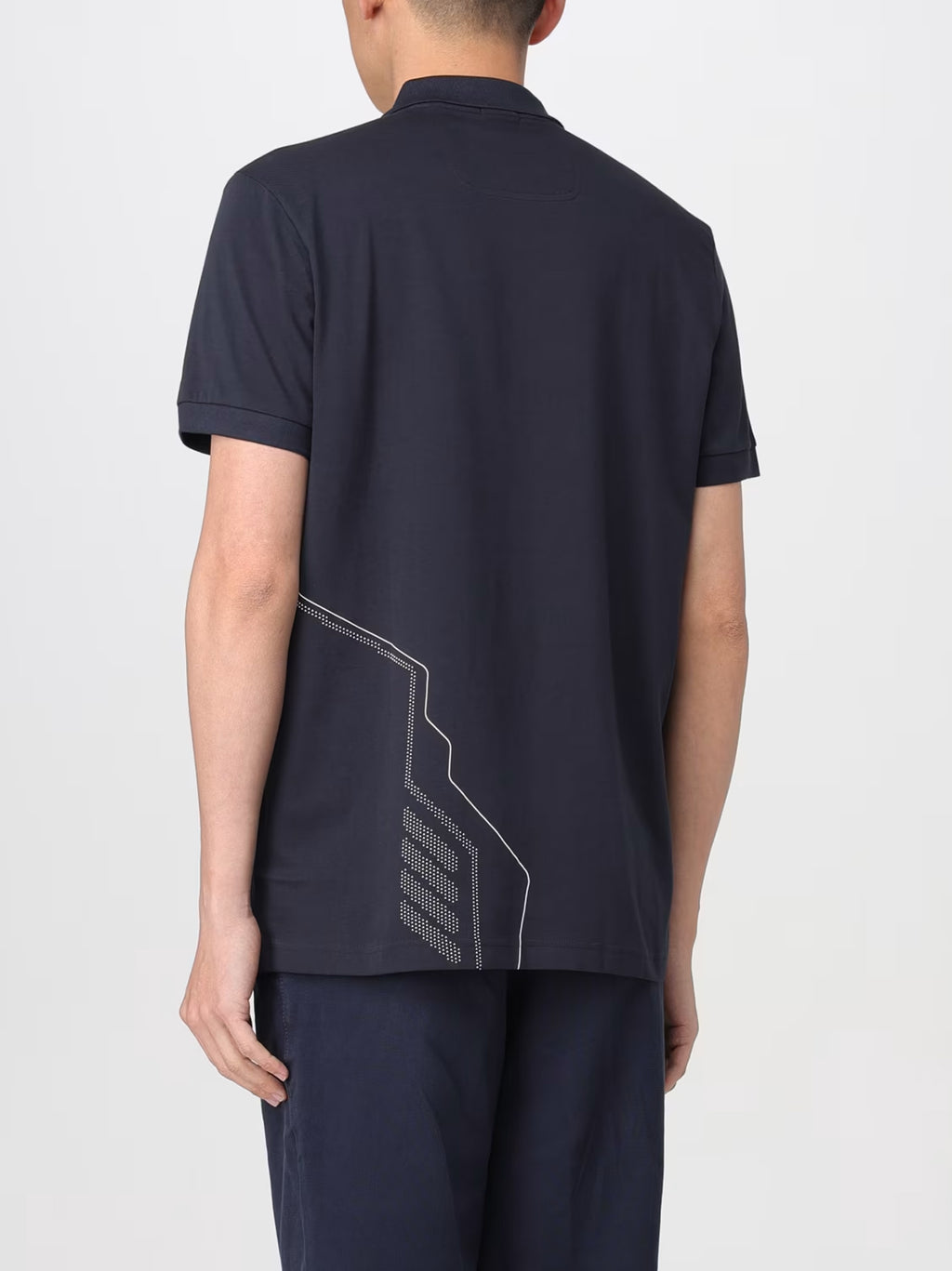 Mens Dark Blue Paddy 3 Polo Shirt