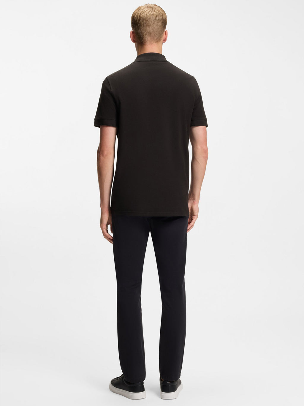 Mens Black Prime Polo Shirt