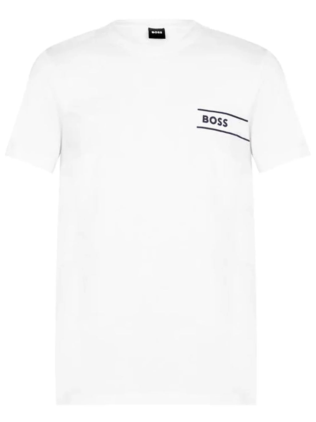 Mens White Crew Neck T-Shirt